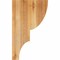 Ekena Millwork Ridgewood Rough Sawn Corbel, Western Red Cedar, 4"W x 12"D x 20"H COR04X12X20RID00RWR - alternate 4